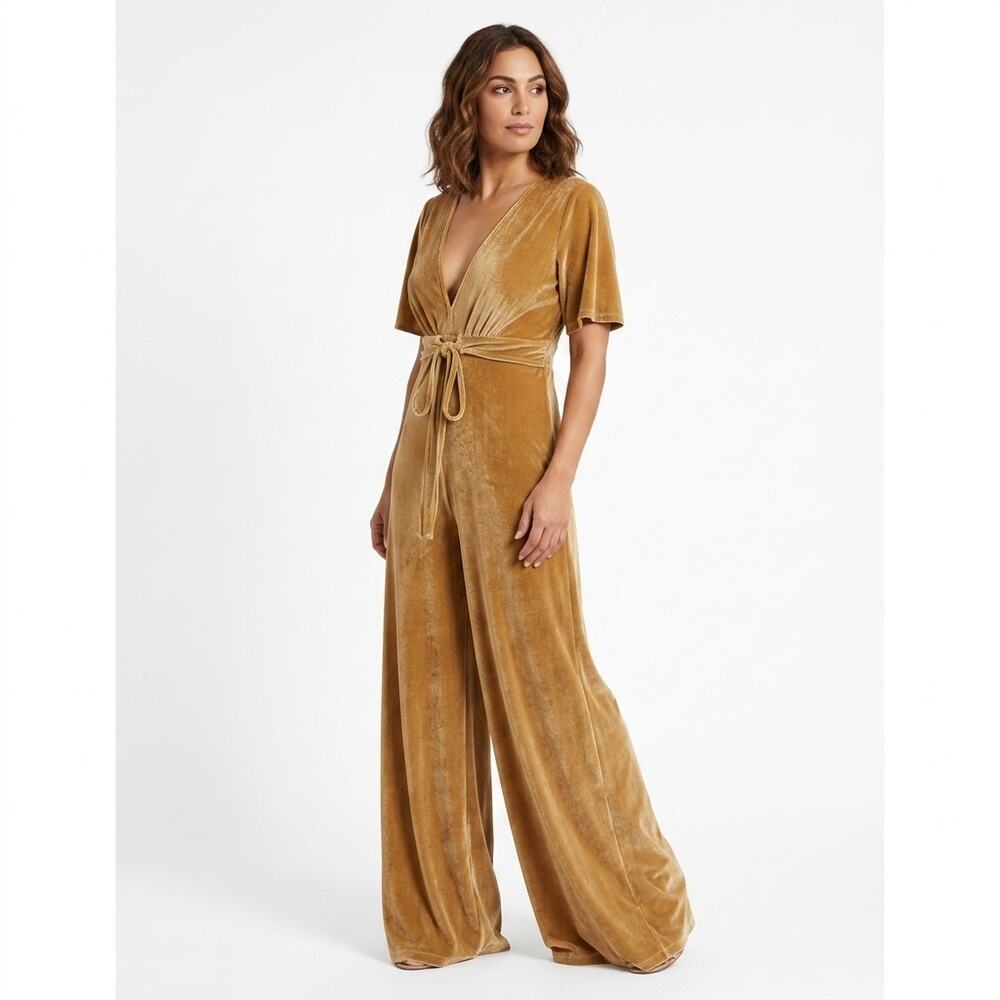 Balticbørn Gold Lined Jumpsuit Women Size XL